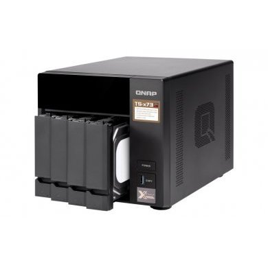 TS-473 QNAP NAS 4 Baias até 64TB Processador AMD