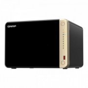 Qnap NAS 6 Baias SATA Quad Core 2.0Ghz 8GB RAM 2x M.2 NVME, 2x PCIe 3.0 Rede Ethernet 2.5G/Gigabit