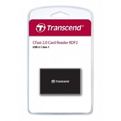 Transcend Leitor de Cartão CFast 2.0 USB 3.0