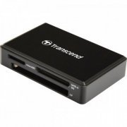 Transcend Leitor de Cartão de Memória RDF9 USB 3.0 compatível com microSD, SD, SDHC, SDXC e CF