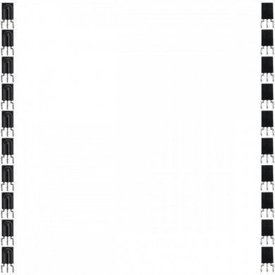 TSOP18456DD1 Diodo receptor IR V18456 56KHz PTH 3T (Kit 10x und)