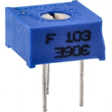 10x Trimpot 103 linear horizontal 10K 3386F 1 volta