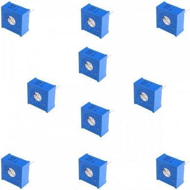 TSR-3386 10x Trimpot 103 linear horizontal 10K 3386F 1 volta