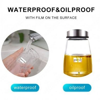 TT14-50-130TRANSPARENT Fita Niimbot 14x50mm preto sobre transparencia