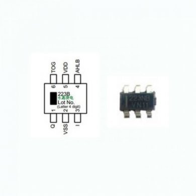 TTP223B CI 223B sensor de capacitancia SOT6 SMD
