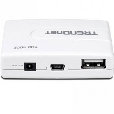 TU2-400E HUB USB 2.0 Trendnet 4 Portas e 1 Mini