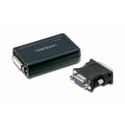 Adaptador TRENDnet USB para DVI / VGA Externo, Suporta até 7 monitores, Definição de 1600x1200 UXGA