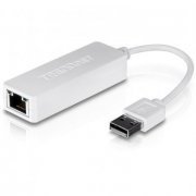 Adaptador de rede USB TRENDnet Padrão USB 2.0 compatível aos padrões anteriores USB 1.0 e 1.1