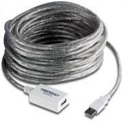 Trendnet Cabo de extensão USB 2.0 de 12m Conta com uma porta macho e uma femea tipo A USB 2.0