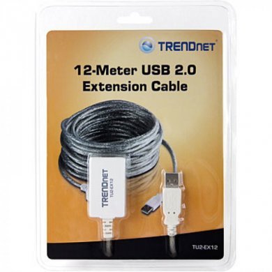 Trendnet Cabo de extensão USB 2.0 de 12m