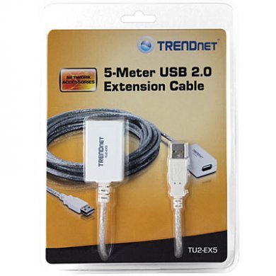 TU2-EX5 TrendNet Extensão USB 2.0 v1.1R de 5 metros
