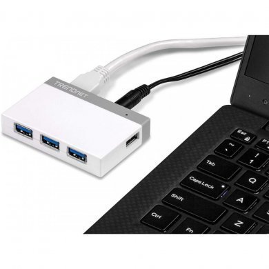 TU3-H4 Hub TrendNet USB 3.0 4 portas 5Gbps