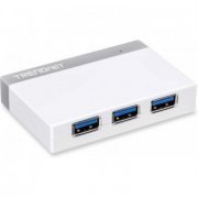 Hub TrendNet USB 3.0 4 portas 5Gbps cabo USB 3.0 com 1 metro