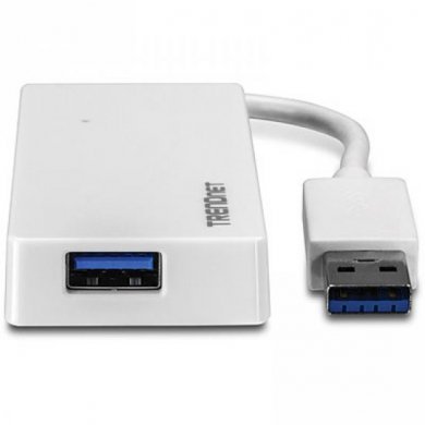 Mini Hub TrendNet USB 3.0 4 portas