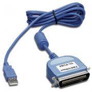 Foto de TU-P1284 TRENDnet Cabo Conversor USB para Paralela 1284 TRENDnet Compatível com Win98/ ME/2000/XP 