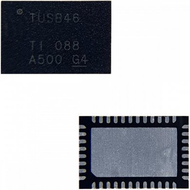 TUSB1046-DCIRNQR CI TUSB46 redriver USB-C 3.3V 10Gbps QFN40 SMD