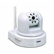 Camera Segurança IP TRENDnet Articulável PAN e TILT, Lentes de Infravermelho permitem visão dia e noite, Alta 