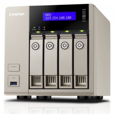 TVS-463-4G Qnap Storage NAS 4 HDs até 32TB
