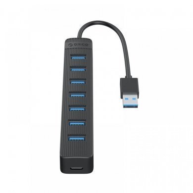 TWU3-7A-BK-EP Orico hub TWU3 USB 7 portas 3.0 preto