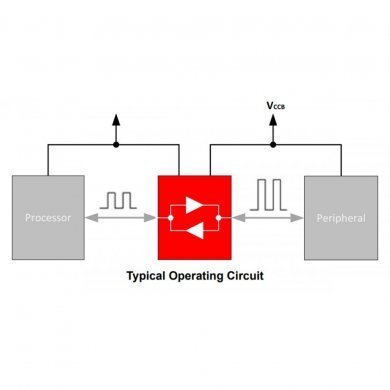 TXB0102DCUR Ci TXB0102 NFDR 2 Bit Bidirectional Voltage Translator