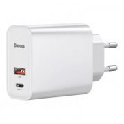 Baseus Carregador 30W Speed Series PPS USB e USB Tipo C PD3.0, Quick Charger, Carregamento Inteligente
