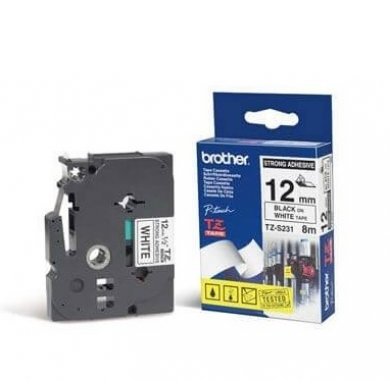 TZE-S231 Brother Fita para Etiquetadora 12mm x 8m