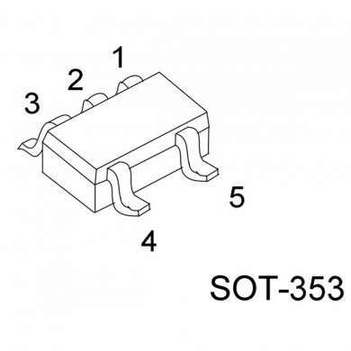 4x Ci U74AHC1G08 porta AND de duas entradas SOT-353