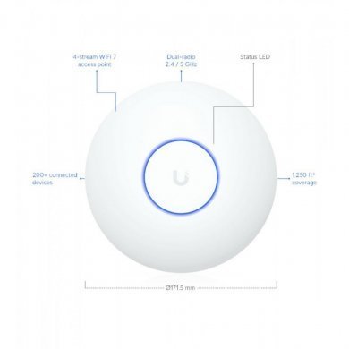 U7-LITE Ubiquiti Access Point WiFi 7 Lite