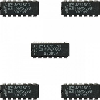 UA723CN 5x ci regulador de tensão linear ajustavel