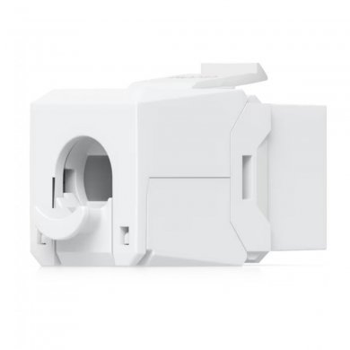 UACC-KEYSTONE-JACK-C6 Ubiquiti conector RJ45 fêmea keystone CAT6 branco