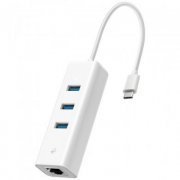 TP-Link Adaptador USB-C para RJ45 gigabit e 3x USB 3.0 