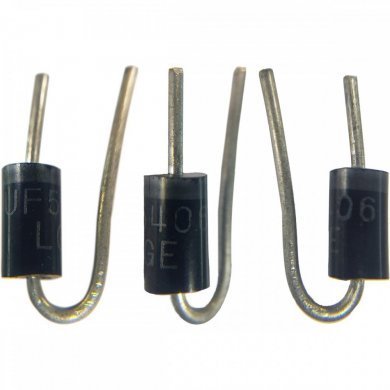 DIODO Retificador Ultra Rapido 600V 3A (Kit 20und)