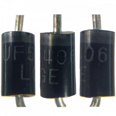 DIODO Retificador Ultra Rapido 600V 3A (Kit 20und)