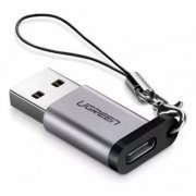 Ugreen Adaptador USB tipo C para USB 3.0 5Gbps suporta carregamento de até 18W 3A