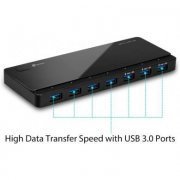 TP-Link Hub USB 3.0 com 7 portas alcança velocidades de até 5Gbps