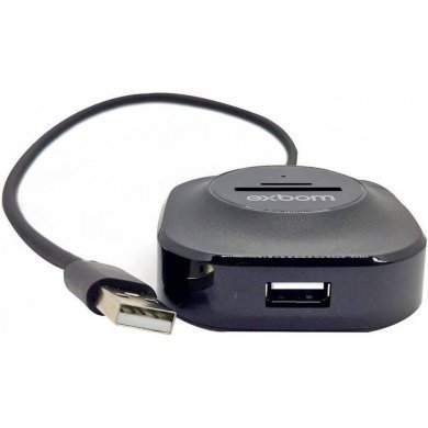 UH-R23 Exbom Hub 5 em 1 com 3 portas USB 2.0