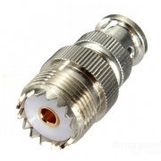 Adaptador Conector UHF Fêmea BNC Macho OEM