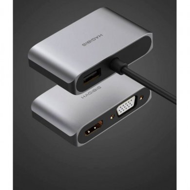 UHV3 Hagibis Adaptador Multi Display VGA HDMI USB 3.0