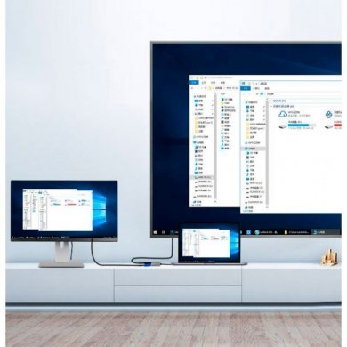 UHV3 Hagibis Adaptador Multi Display VGA HDMI USB 3.0