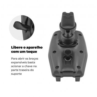 UHV7QZK9P Gorila Shield Suporte Veicular Tank Gravity
