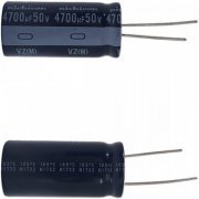Capacitor eletrolitico Nichicon 4700uF 50V 20% Radial 40x20mm 105°C