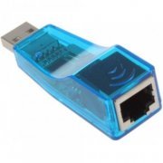 Exbom ADAPTADOR USB PARA LAN RJ45 10/100MBPS Transforma uma porta USB em Rede 10/100Mbps