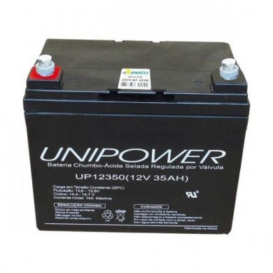 UP12350 UNICOBA Bateria Selada Unipower 12V 35Ah M6