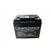 Unicoba Bateria 12V 40A para Nobreak Regulada por Válvula / Tensão Nominal 12V, Capacidade Nominal 40Ah, Peso Aproximado 14Kg