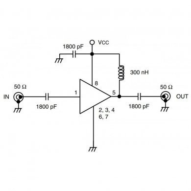 UPC1678G-E1 Ci µPC1678 amplificador RF 500Mhz a 2.5GHz (Kit 5x)