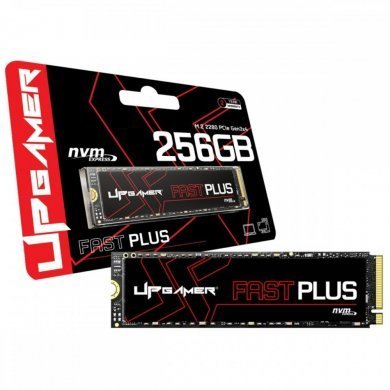 UPG3K256FSTPLUS Up Gamer SSD 256GB M.2 NVMe Fast Plus Gen 3