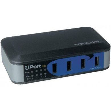 UPort-204 HUB USB MOXA entry-level 4 Portas 2.0