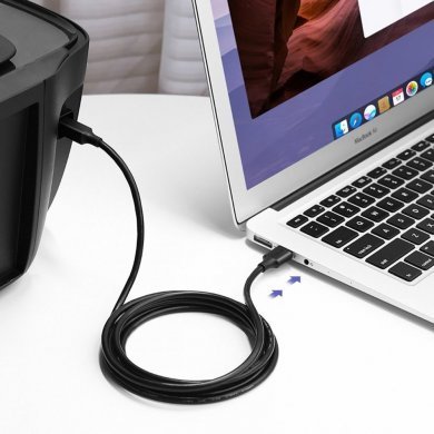 Ugreen cabo impressora USB-A 2.0 para USB-B 1.5m