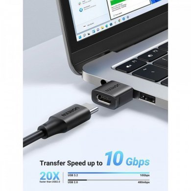 Ugreen adaptador USB 3.0 para USB-C 18W 2 unidades