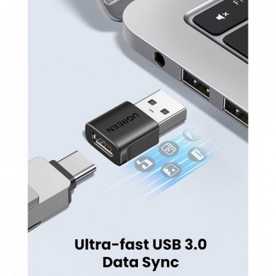 Ugreen adaptador USB 3.0 para USB-C 18W 2 unidades